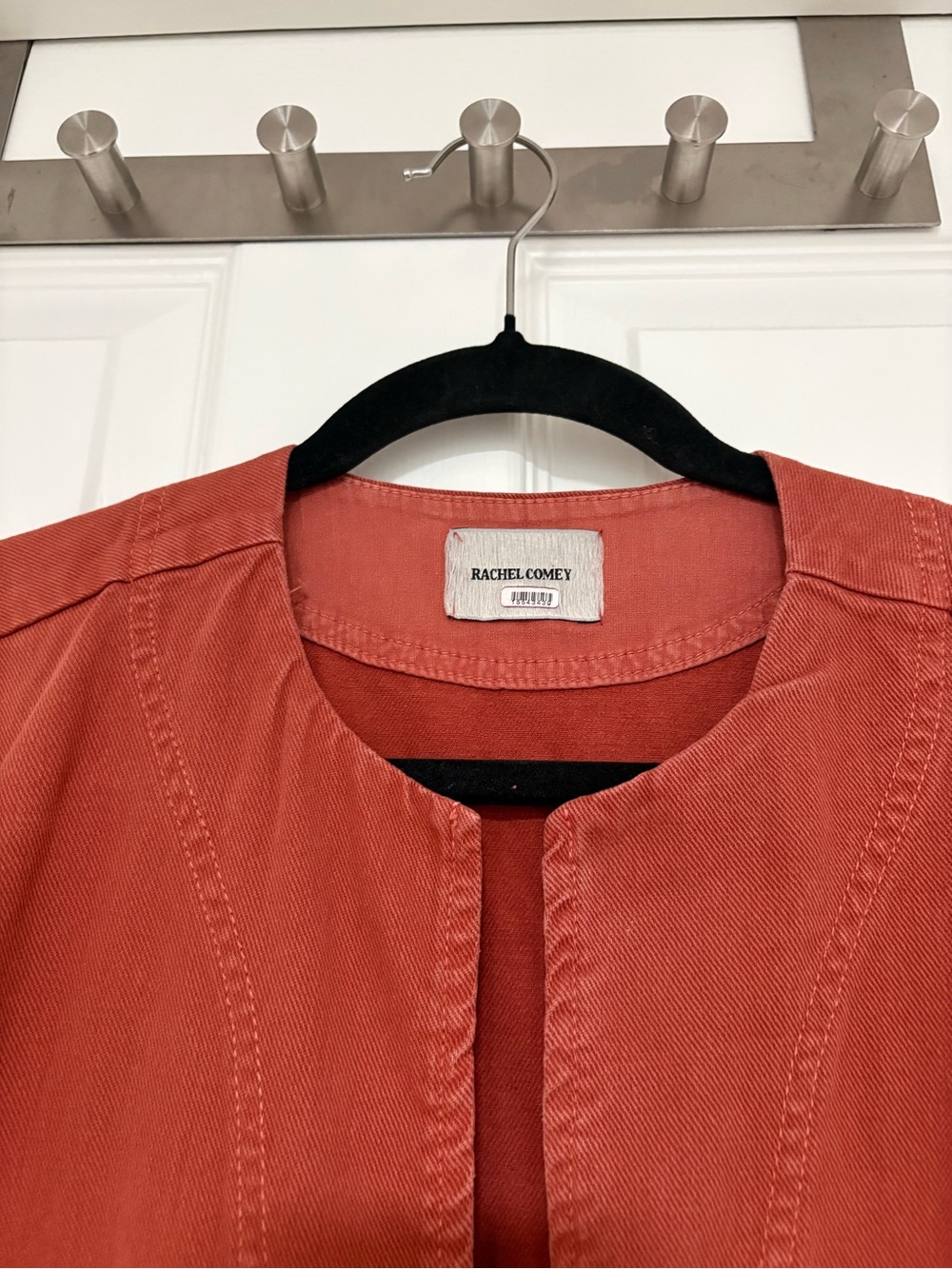 Rachel Comey Ranks Jumpsuit | Terracotta | Size 6 - Picture 3 of 4